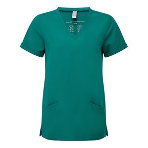 Onna Womens/Ladies Invincible Stretch Work Tunic / Clean Green
